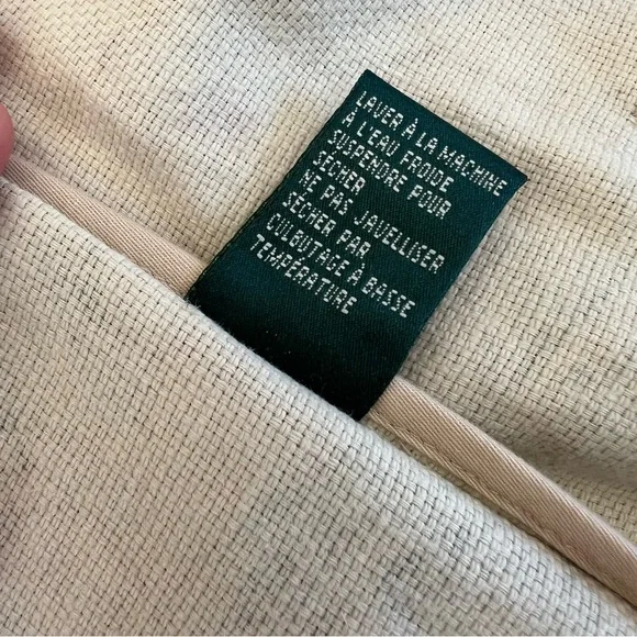 NWOT Lauren Ralph Lauren Floral Chore Coat / Barn Jacket, Size Medium - Picture 14 of 14